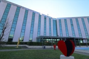 Facciata di an hotel milano melegnano
